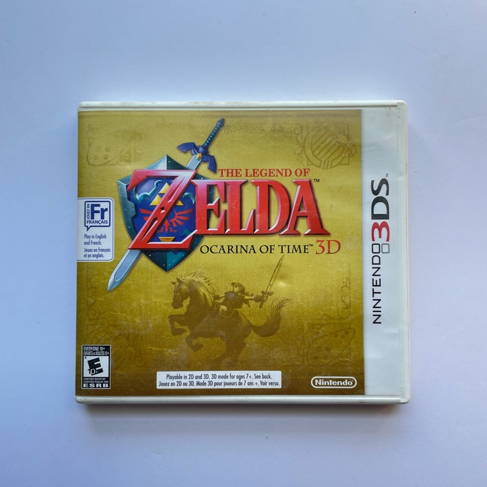 SOLD🔥ZELDA: Ocarina of Time 3D Complete Game, Nintendo 3DS